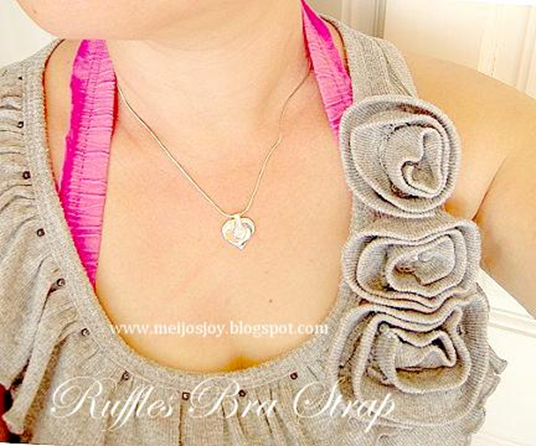 ruffle bra strap from pant elastic ruffle bra strap from pant elastic