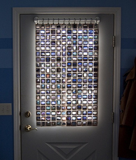 kodachrome slide curtain