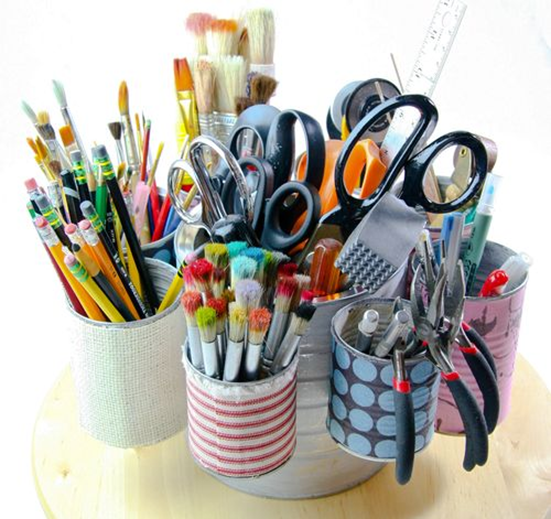 tin can craft caddy
