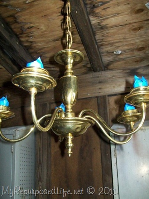 Brass Chandelier