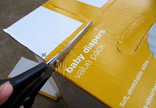 Diaper Box Repurpose