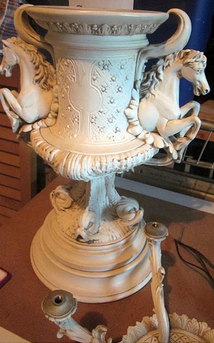 ornate roadside lamp