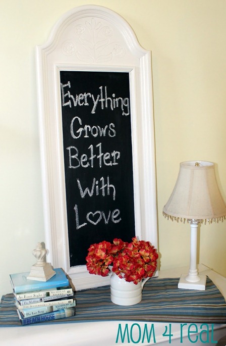 mirror to chalkboard after