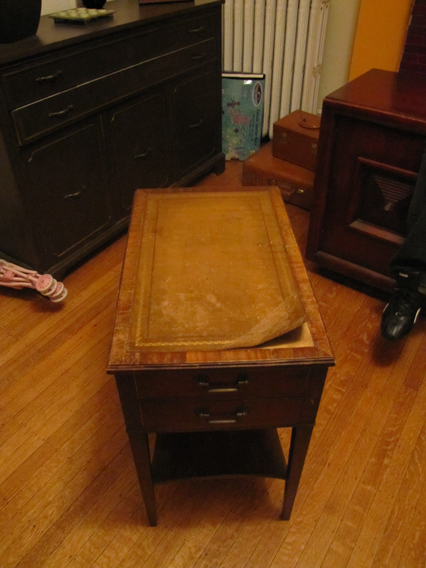 roadside table before