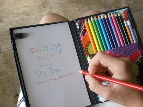 DVD coloring case