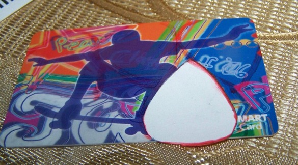 gift card to guitar pick
