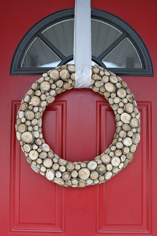 rustic wood wreath
