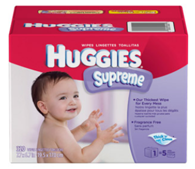 baby wipes box