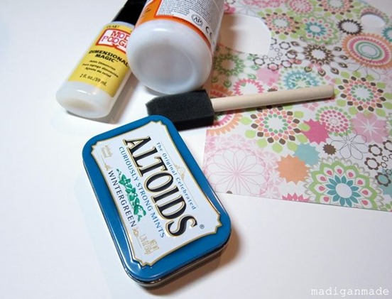 altoid tin business card holder