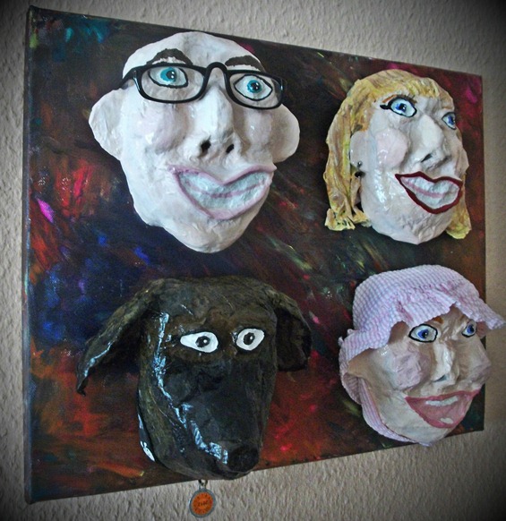 caricature wall art