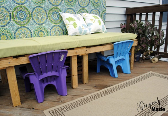 pallet bench complete