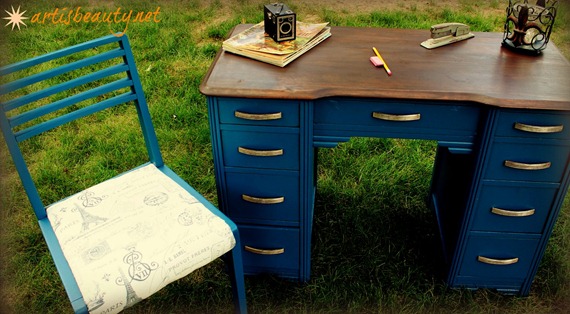 desk from curb after