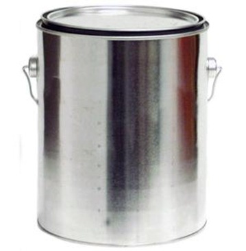 empty paint can