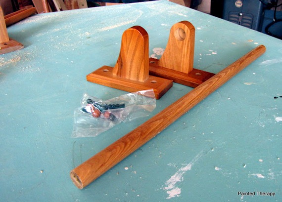 towel bars to curtain rods