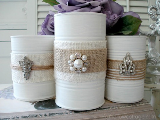 trio tin can makeover