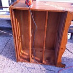 Catnap union jack dresser before