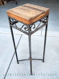 Lake Girl Paints plant stand