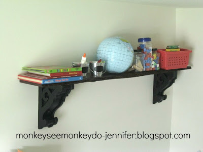 Monkey See Monkey Do corbels after