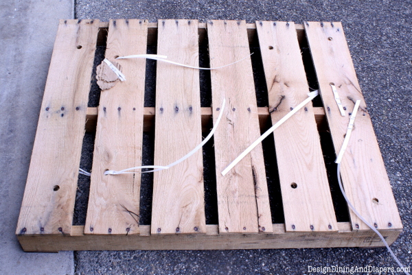 Project Lovegood pallet before