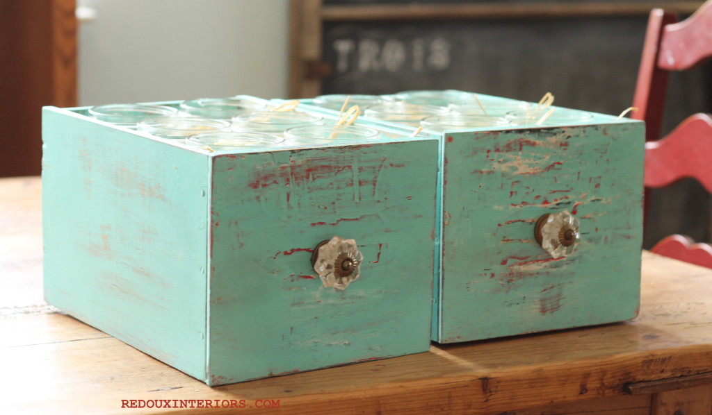 Redoux dresser drawers after