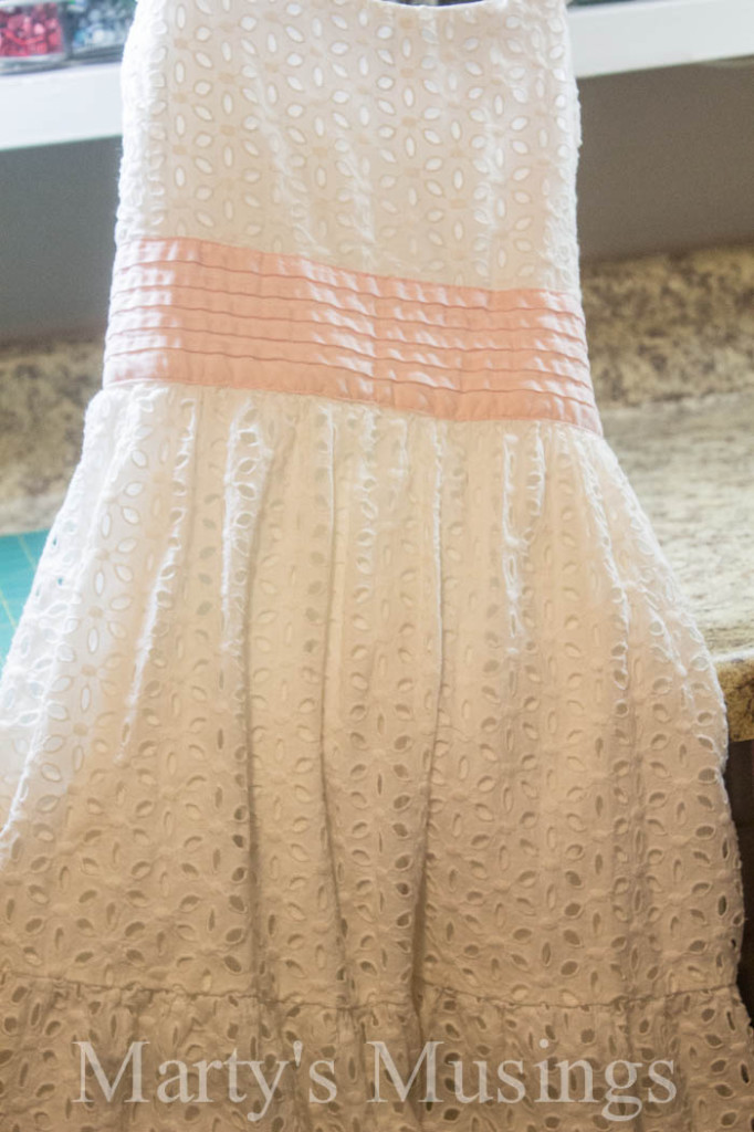 Marty's Musings dress before