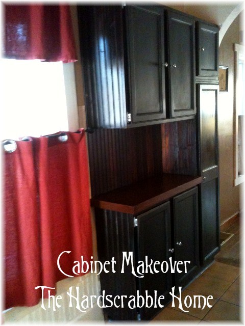 The Hardscrabble Home cabinet after