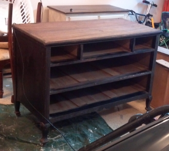 Fab Rehab Creations dresser before
