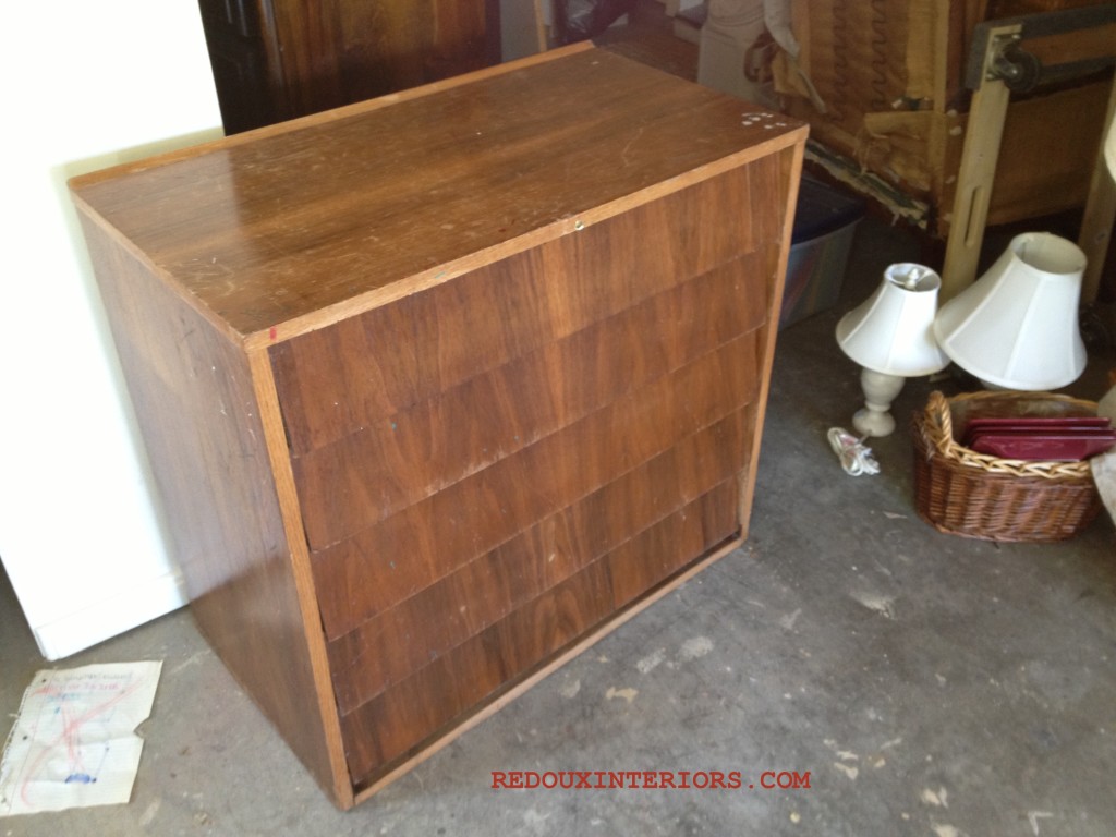 Redoux Interiors numbered dresser before