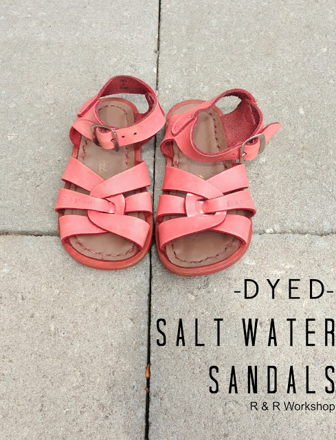 R&R Workshop saltwater sandals