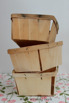 While Wearing High Heels berry boxes before