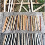 Design Dining & Diapers trellis wood before