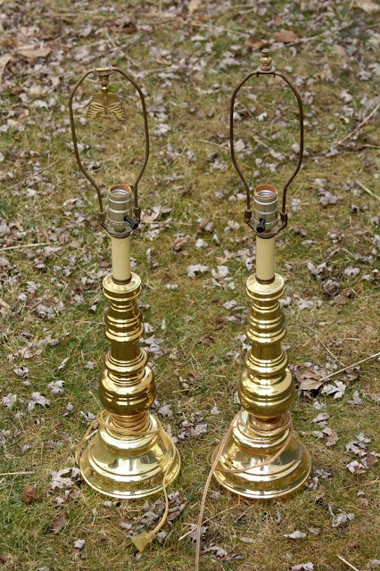 If It's Not Baroque lamps before