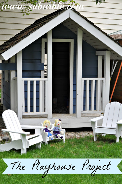 Suburble playhouse after