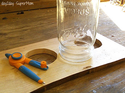 Day 2 Day Supermom chandelier before