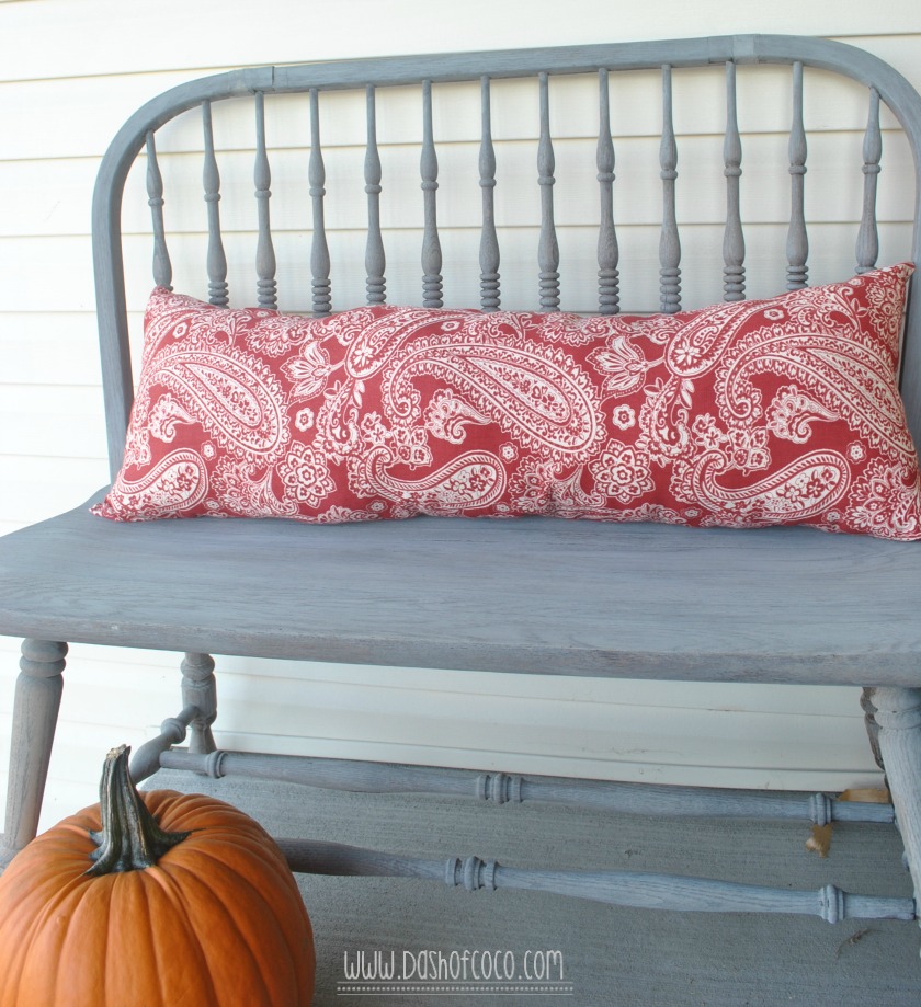 A Dash of Coco bench after