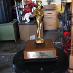 Upcycle Addict trophy before