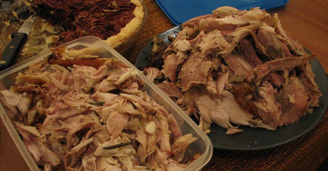 Leftover turkey