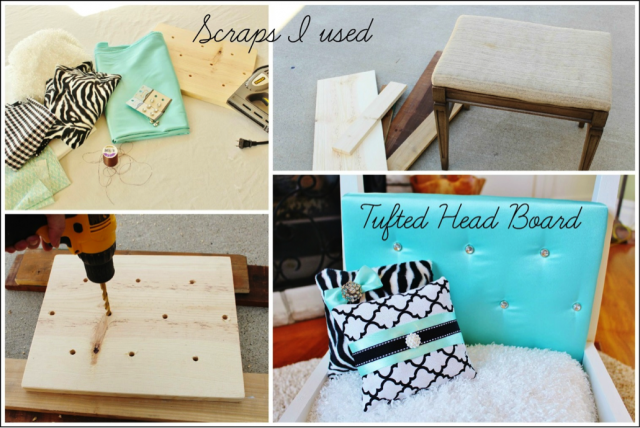 Oh So Shabby cat bed before