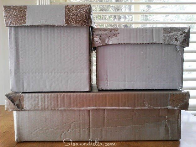 Stow & Tell U boxes before