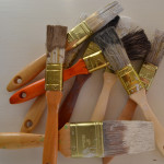 Country Design Style paintbrush star before