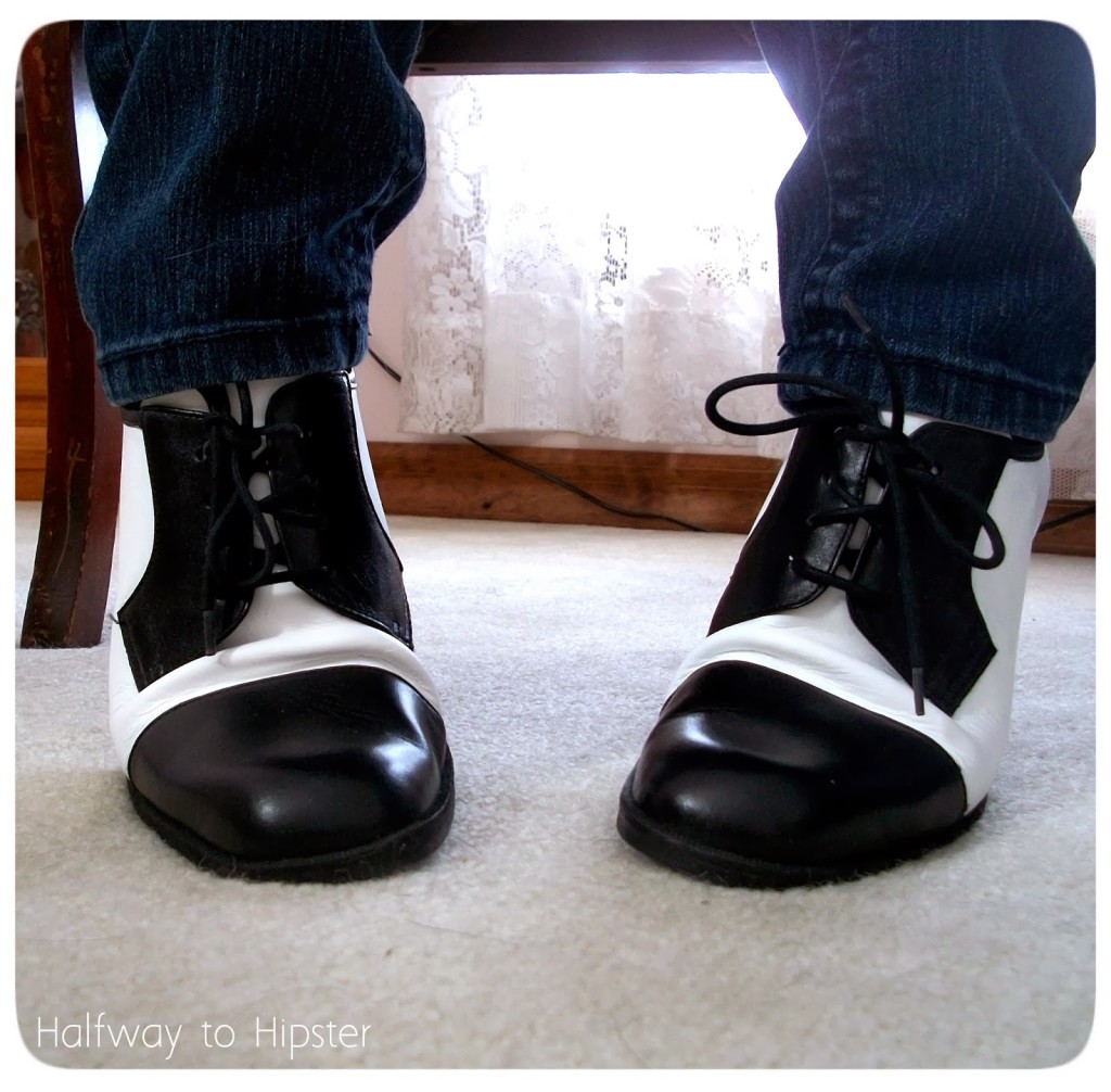 Halfway to Hipster spectator shoes after