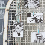 House by Hoff window screen photo display after