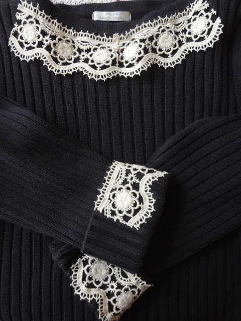 Little Treasures sweater after