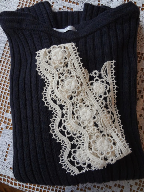 Little Treasures sweater before