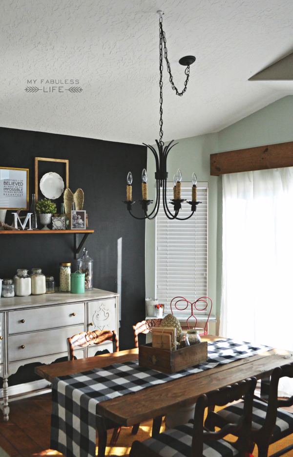 chandelier makeover