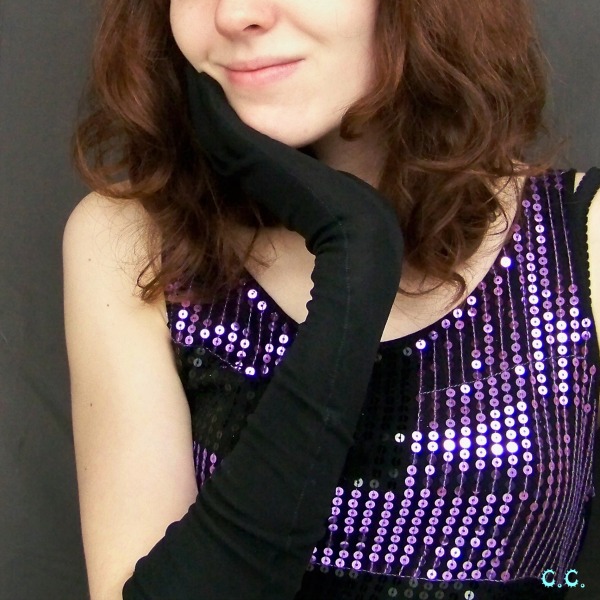 long-black-gloves