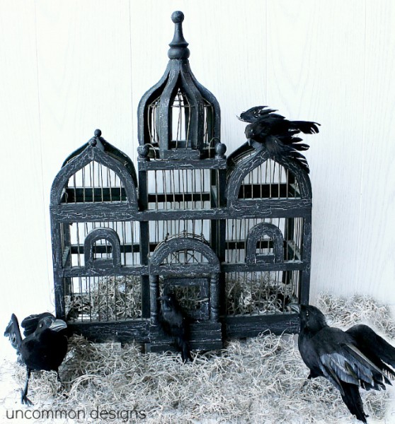 weathered-wood-birdcage-halloween-decor