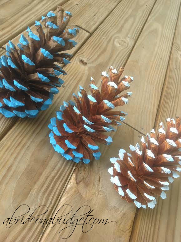 ombre-painted-pinecones