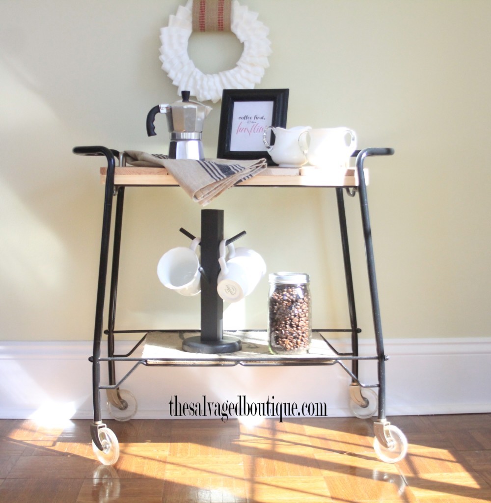 metal-cart-coffee-station