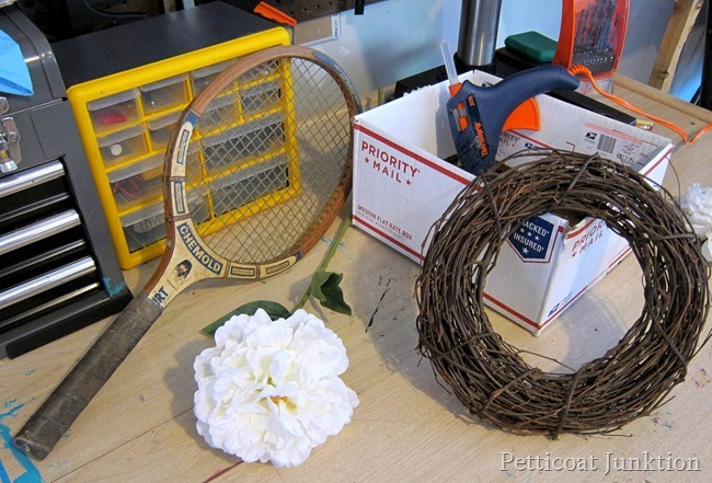spring-wreath-craft-supplies-tennis-racket
